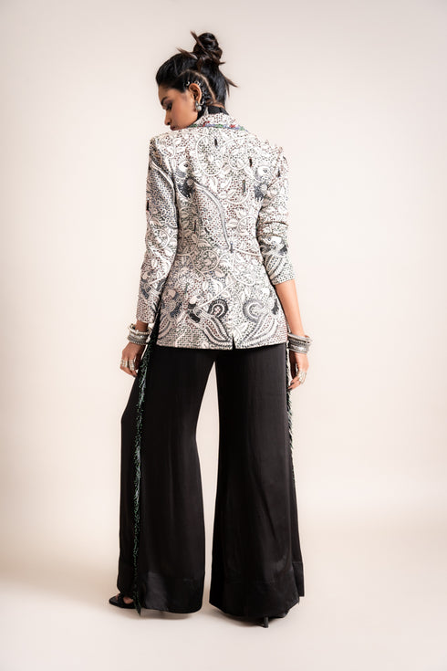 Blazer With Pants Set